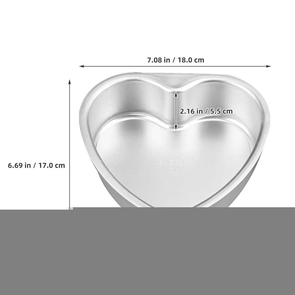 

Формы в форме сердца, пластина для выпечки из алюминиевого сплава, тарелка для выпечки торта, антипригарная форма, кухонная духовка, съемный противень
