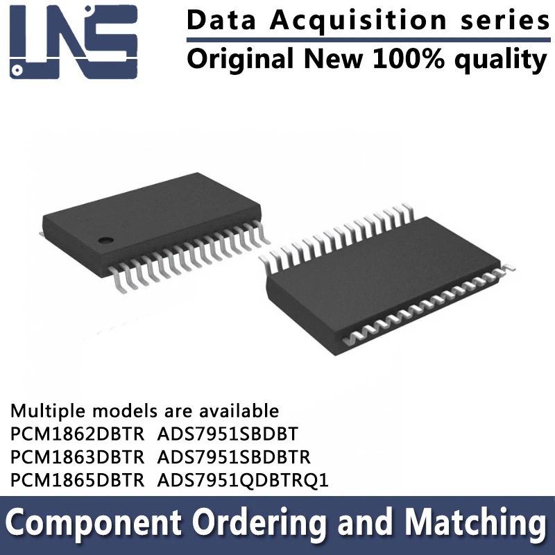 

1PCS PCM1863DBTR PCM1865DBTR ADS7951SBDBT ADS7951SBDBTR ADS7951QDBTRQ1 TSSOP-30 Data Acquisition