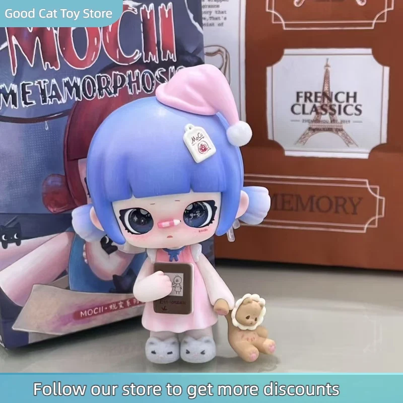 Коллекционная фигурка Kawaii Mocii: Серия трансформеров в закрытой упаковке (Blind Box), милая ПВХ-модель, игрушка, декор для стола, подарок