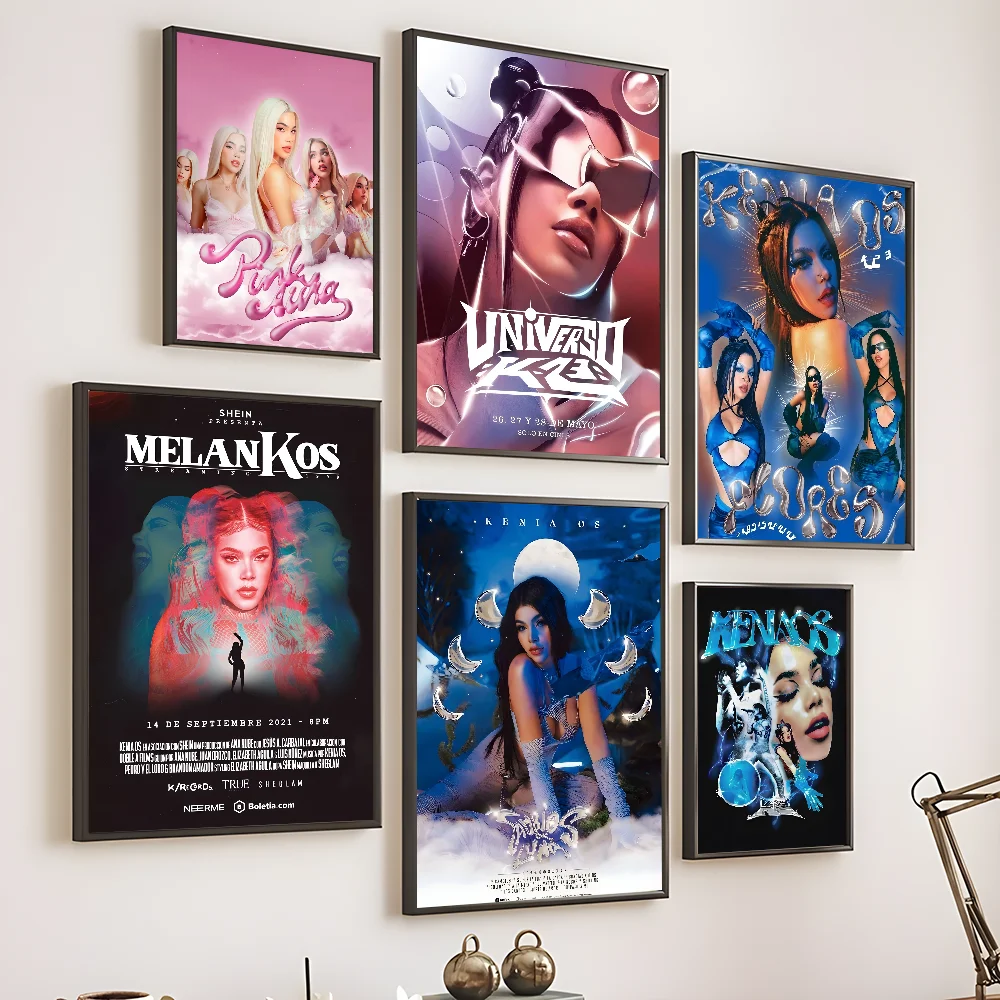 Singer K-Kenia Os Girl Poster Prints Perfect Design Nordic Modern Home Decor Gift
