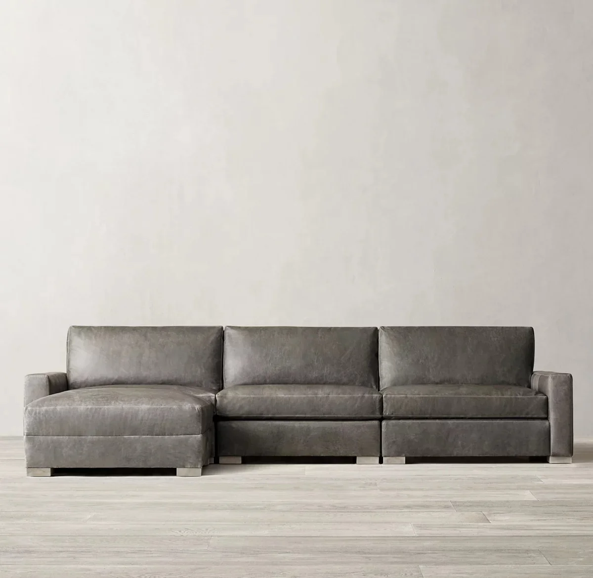 ！@American High-grade Simple Leather Modular Combination Sofa Villa Club Home Factory Direct Sales Living Room Furniture