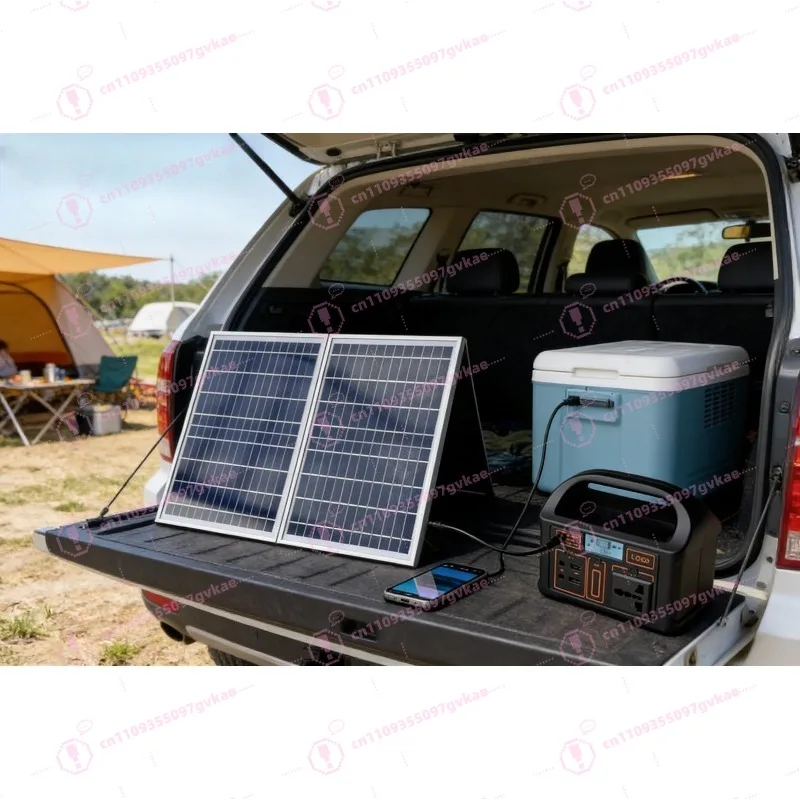 100W Portable Power Station 220V/110V  76.8Wh Solar Power Generato Outdoor Energy for Camping Travel