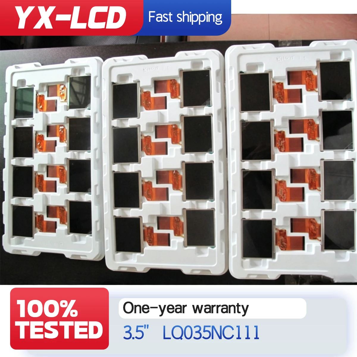Original new A+ 3.5 inch TFT LQ035NC111 For WS-6906 WS 6906 Satellite Finder LCD Display Screen panel