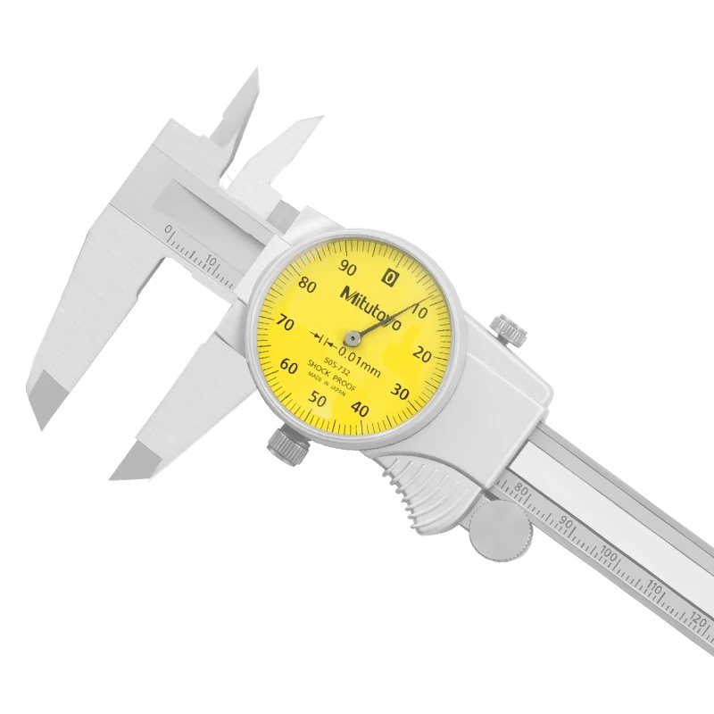 

Japan Dial Calipers High Accuracy Measuring Inside Outside Depth Step Measure Tool 150mm / 6inch