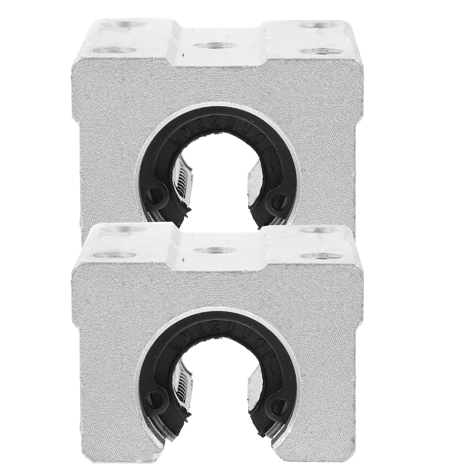

2pcs Aluminum Alloy Linear Guide Rail Block Bearing Slide Slider for CNC Machine 3D Printer Open Design Wear Resistant