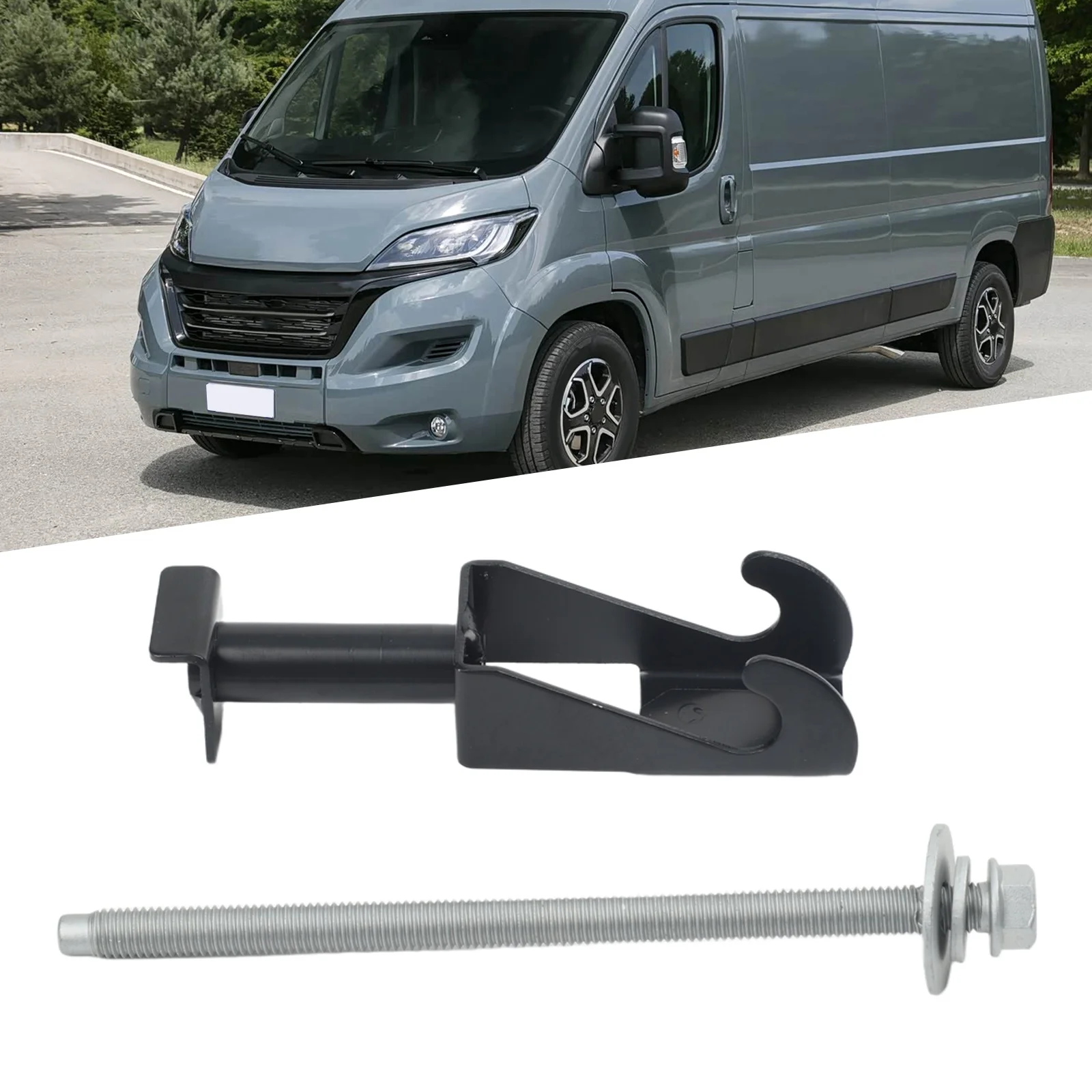 Car Metal Spare Tire Mount Hook Bolt Kit Fit For Fiat For Ducato For Boxer For Relay Trunk Rear Wheel Carrier- Replacement Parts