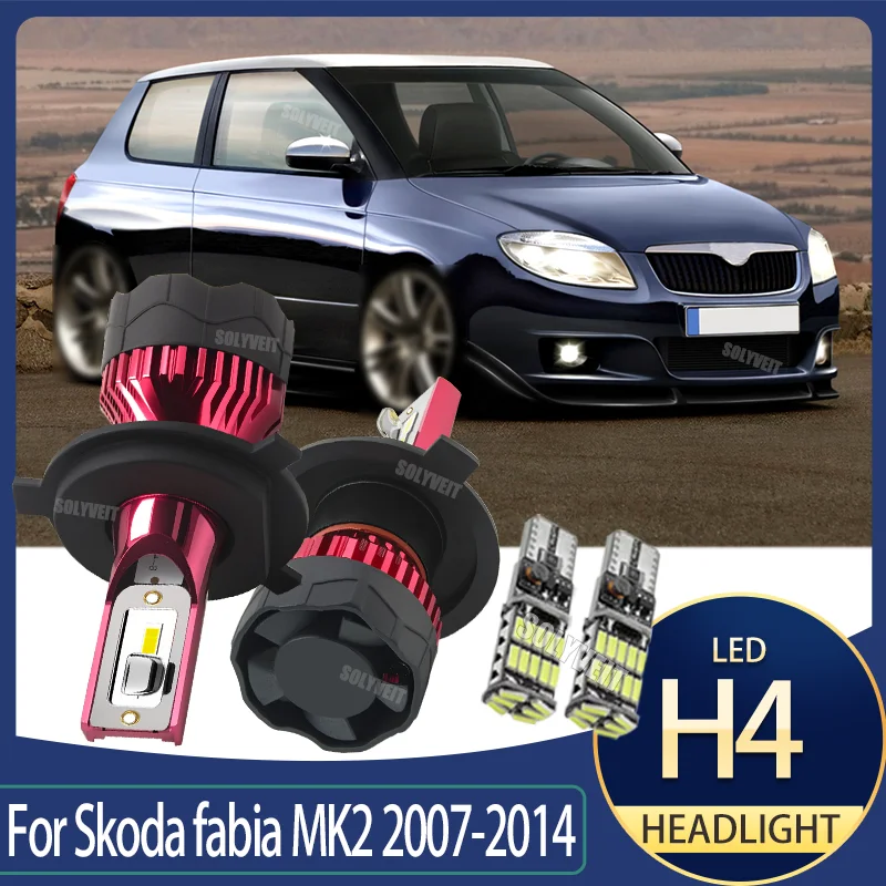 

From Dusk Till Dawn: Reliable 150W H4 LED Illumination for All Night Drives For Skoda fabia MK2 2007 2008 2009 2010 2011-2014