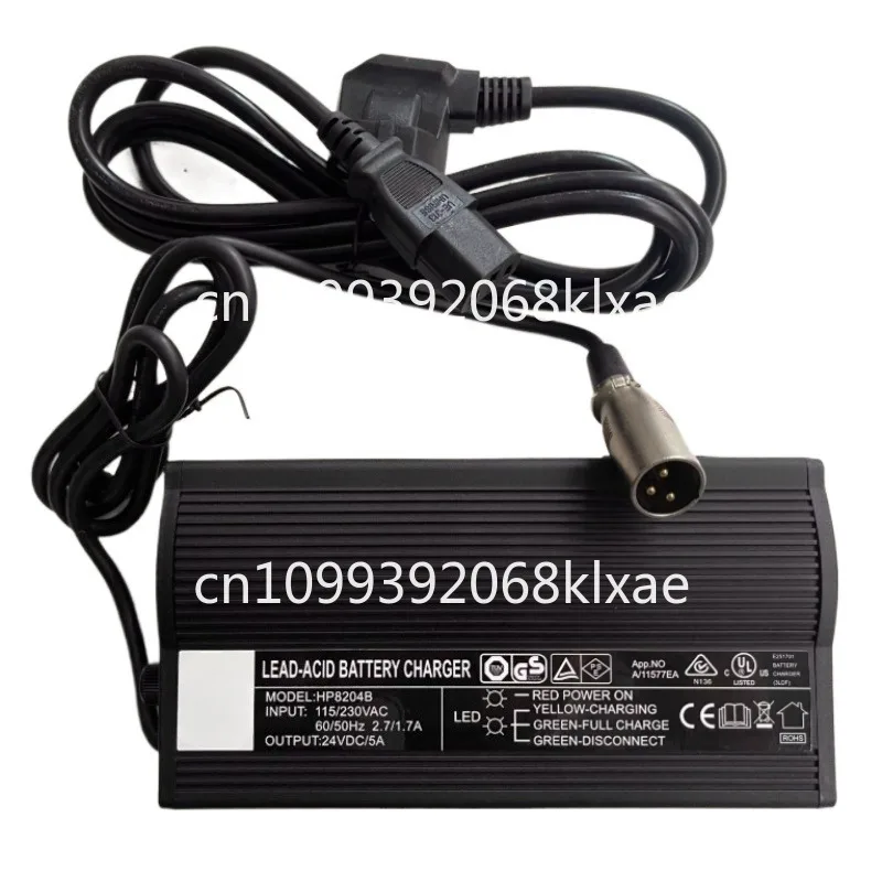 

Электрическая инвалидная коляска, скутер HP8204B 24V5A, зарядное устройство для свинцово-кислотных аккумуляторов