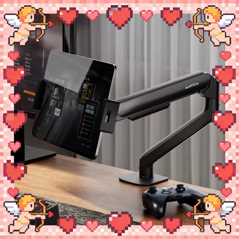 

Brateck P200 Flat Support High Precision Spring Flat Desktop Support Reserved Charging Position Pitch Up And Down For Gifts