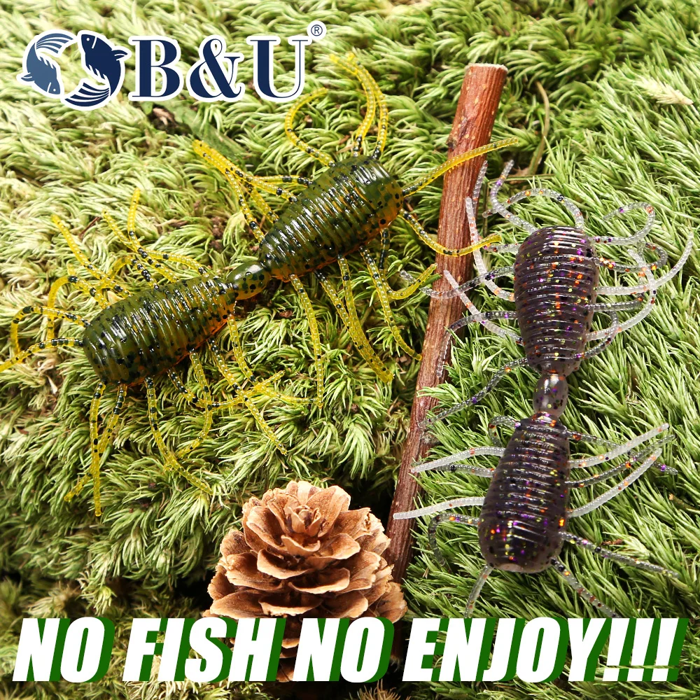 เหยื่อตกปลา B&U 2WAY แบบนิ่ม, - Fishing Lure Soft Plastic บทวิจารณ์และราคา
