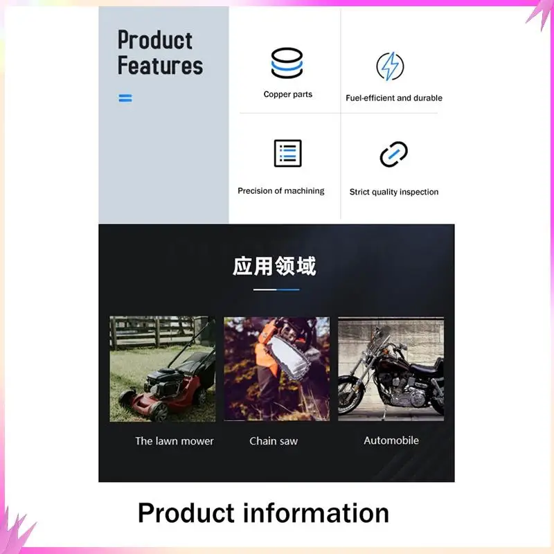 

B50C 1 Piece For GX390 Carburetor GX340 188 190F 13HP Microtiller 16100 ZF6 V01 Carburetor Replacement Accessories