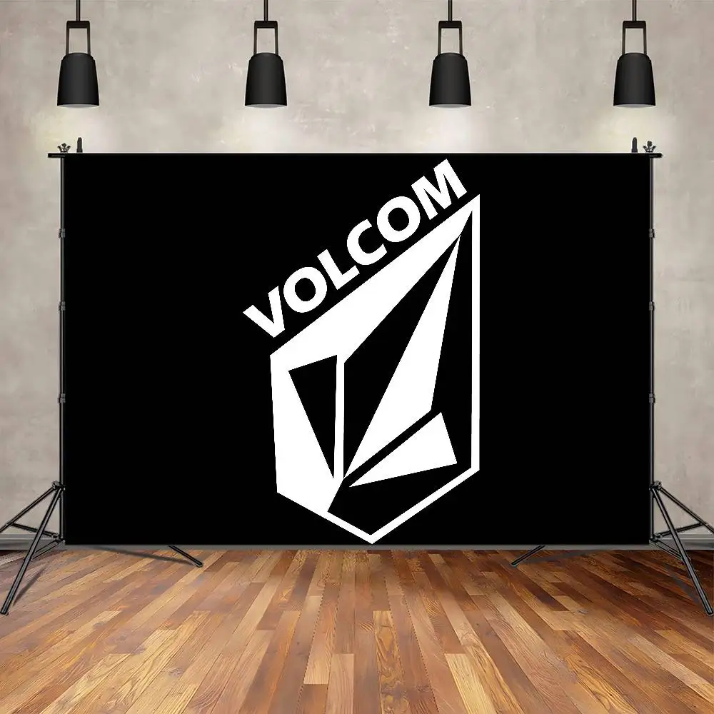 خلفية موضوع V-Volcoms لتزيين حفلات أعياد ميلاد الأطفال وحفلات استقبال المولود الجديد Hula Girls Party Props لافتة إطلاق النار