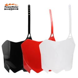 Couvercle de plaque d'immatriculation avant de moto pour Honda, motocross, CRF250R 2010-2013, CRF450R 2009-2012, course tout-terrain, Endflats de motocross