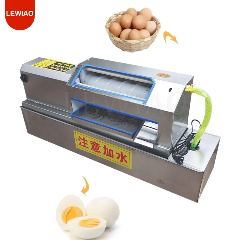 Boiled Egg Shell Remover Cooked Egg Hard Shell Peeling Removing Machine Egg Peeler Remover