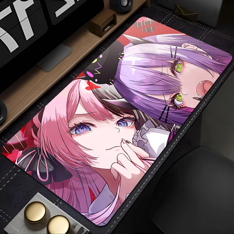 

Mouse pad Large VSPO Hinano Tachibana e-sports game player mouse pad laptop keyboard pad non-slip mat coaster PC Anime Mousepad