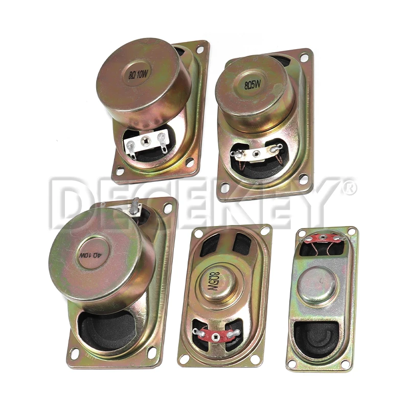 1PCS 4R 8R 5W / 10W LCD Monitor/TV Speaker Horn 4 8 ohms 5/10 Watt Horn Loud Speaker 30*70*17MM 50*90*37MM 30*70*17MM 41*71*24MM