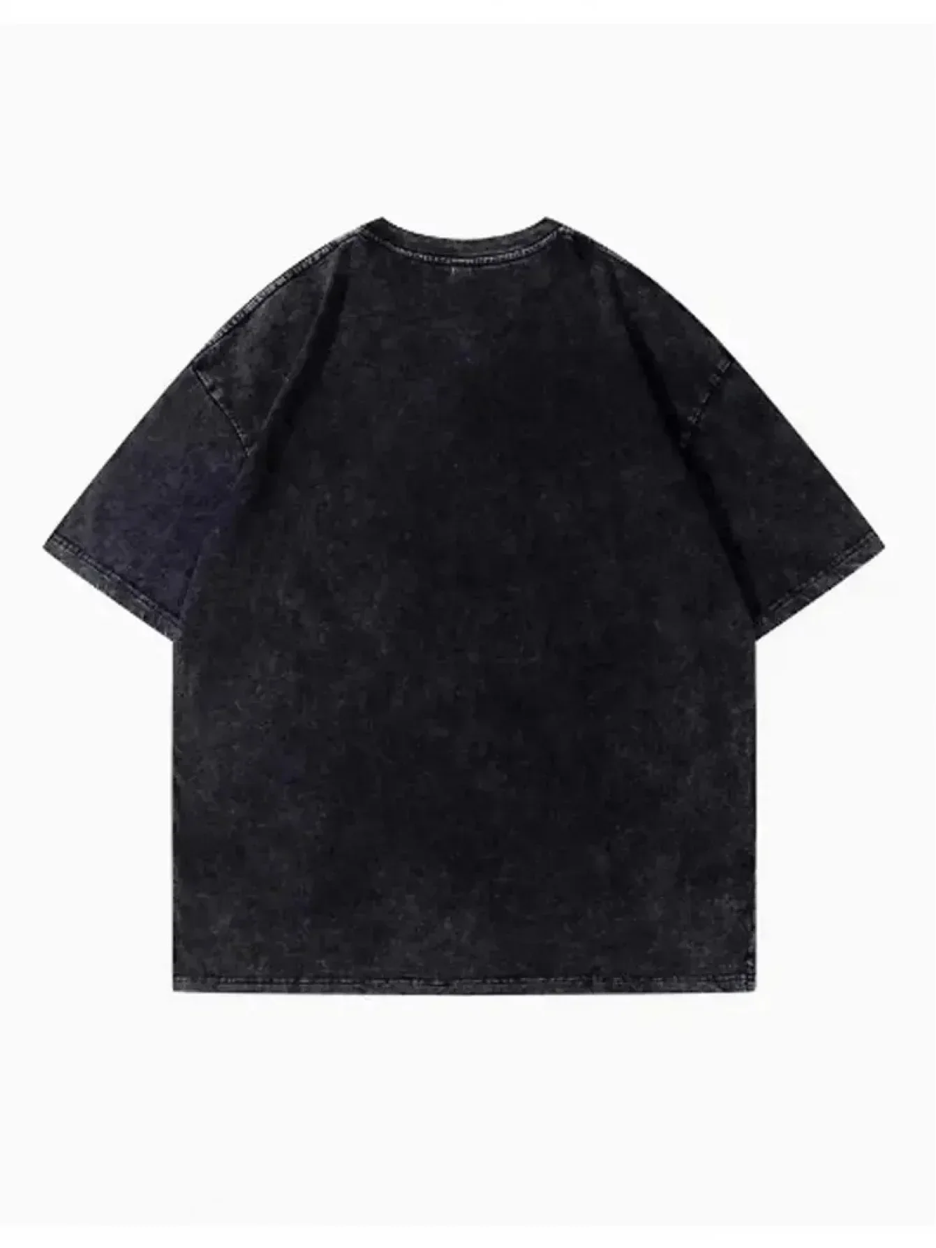 Old School Grunge Stone Washed T-Shirt Suits Unisex Daily Wear Effortlessly Scary Cute Scary Bunny Goth Punk Scary Ugly T-Shirt
