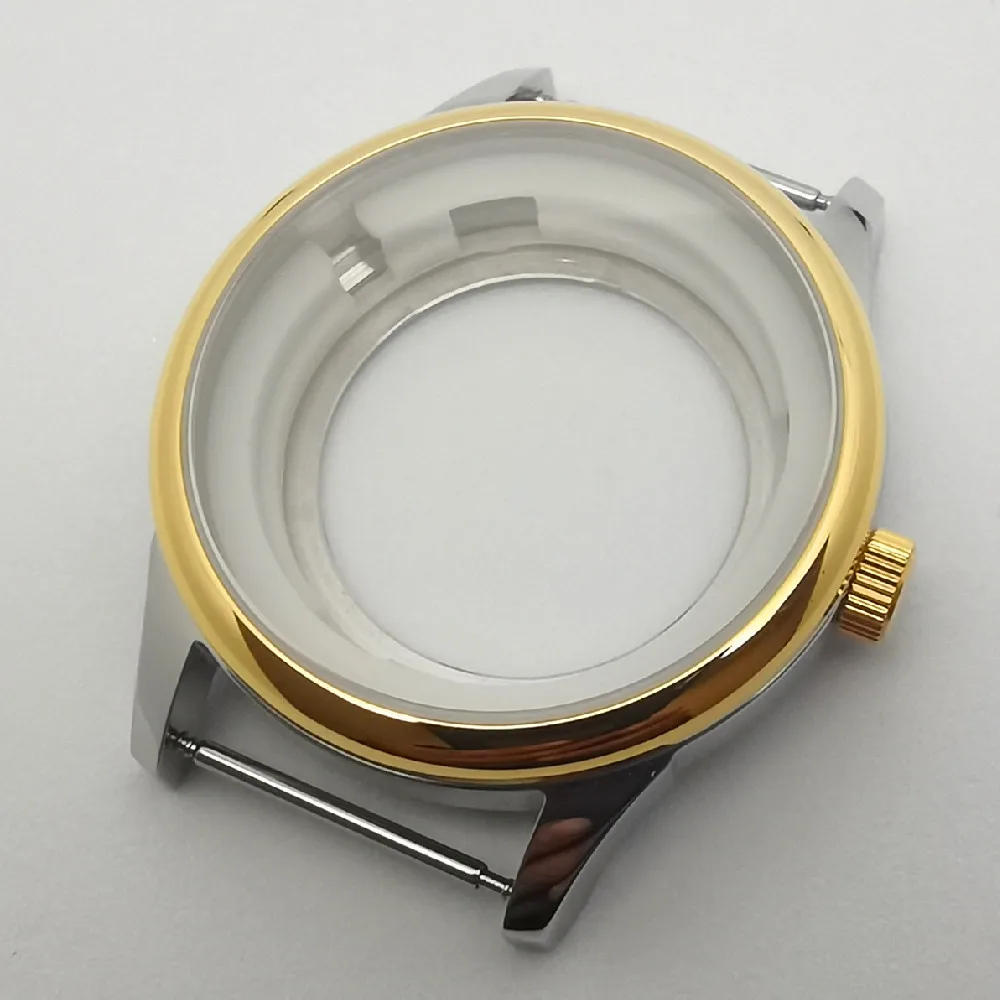 40mm Case Sapphire Glass Fits ETA 2836 Miyota 8215 DG2813 ST1612 Automatic Movement