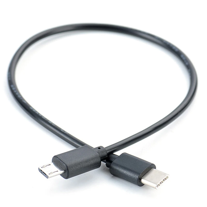 Android Phones Are Suitable For Mutual Charging And Reverse Charging Type-c To Micro Male To Male OTG Data Cable