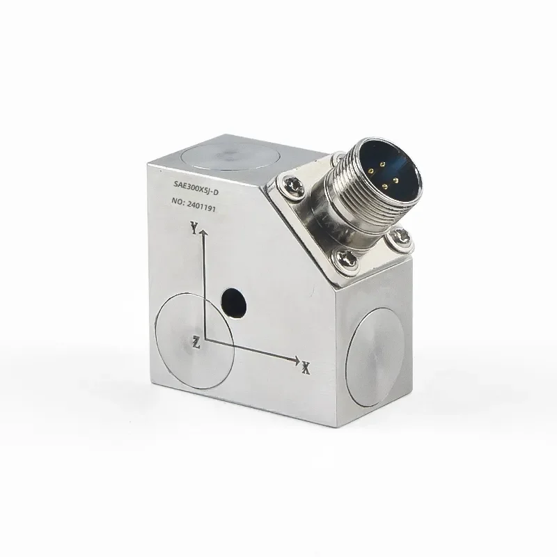 E300X5D-J Universal three-axis voltage type three-axis piezoelectric three-axis acceleration vibration sensor