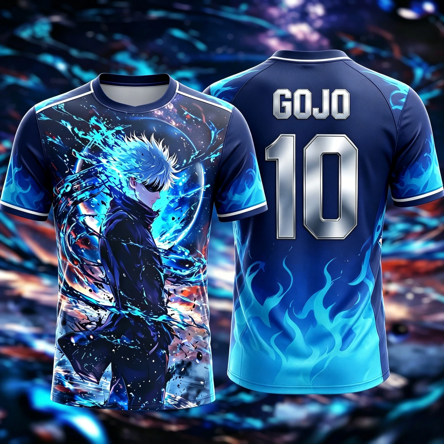 2026 Summer Jujutsu Kaisen Retro Cosplay T-shirt Men's 3D Printed Jiu Jitsu Short-sleeved Family Unisex Children's Sports Shirt