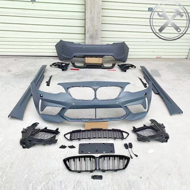 

F22 Upgrade M2C Style Full Body Kit 2 Series Modified Front Rear Bumper Exterior Mod Parts