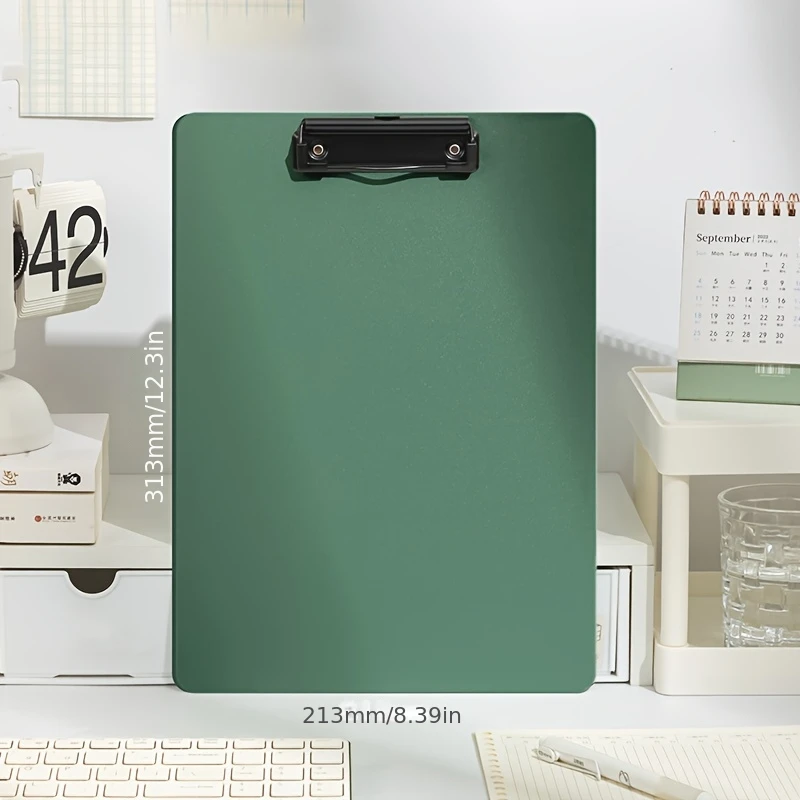 A4 Bulk 10-Pack Folders/Durable Resistant to Deformation/Discreet Clips for Securing Legal Documents, Letters, Reports
