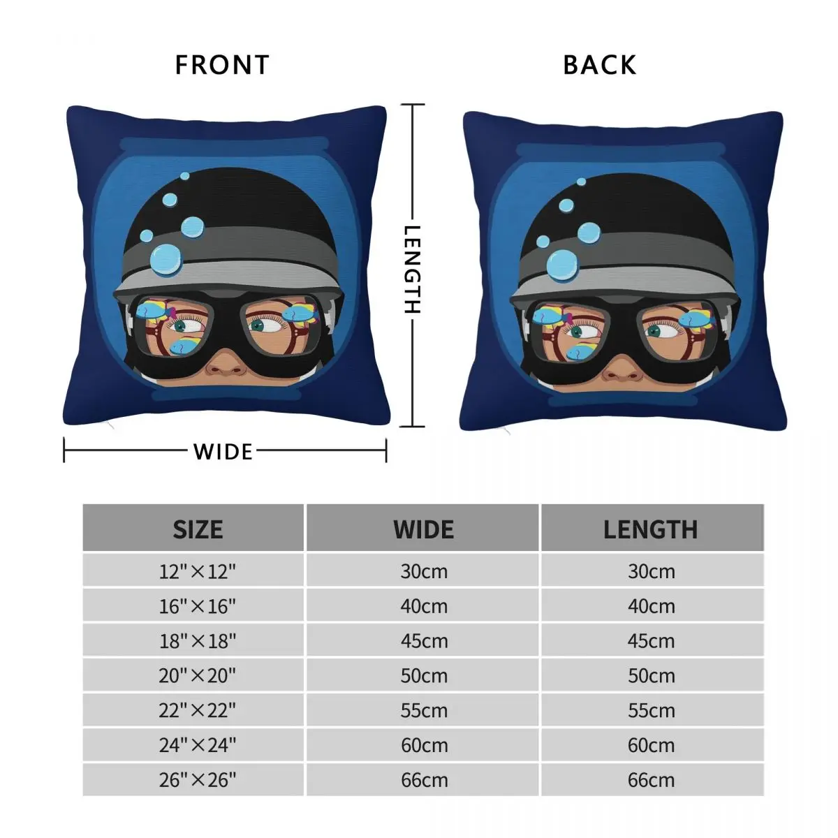Sister Boniface Hallucinations Square Pillowcase Polyester Linen Velvet Creative Zip Decor Sofa Cushion Cover 45x45