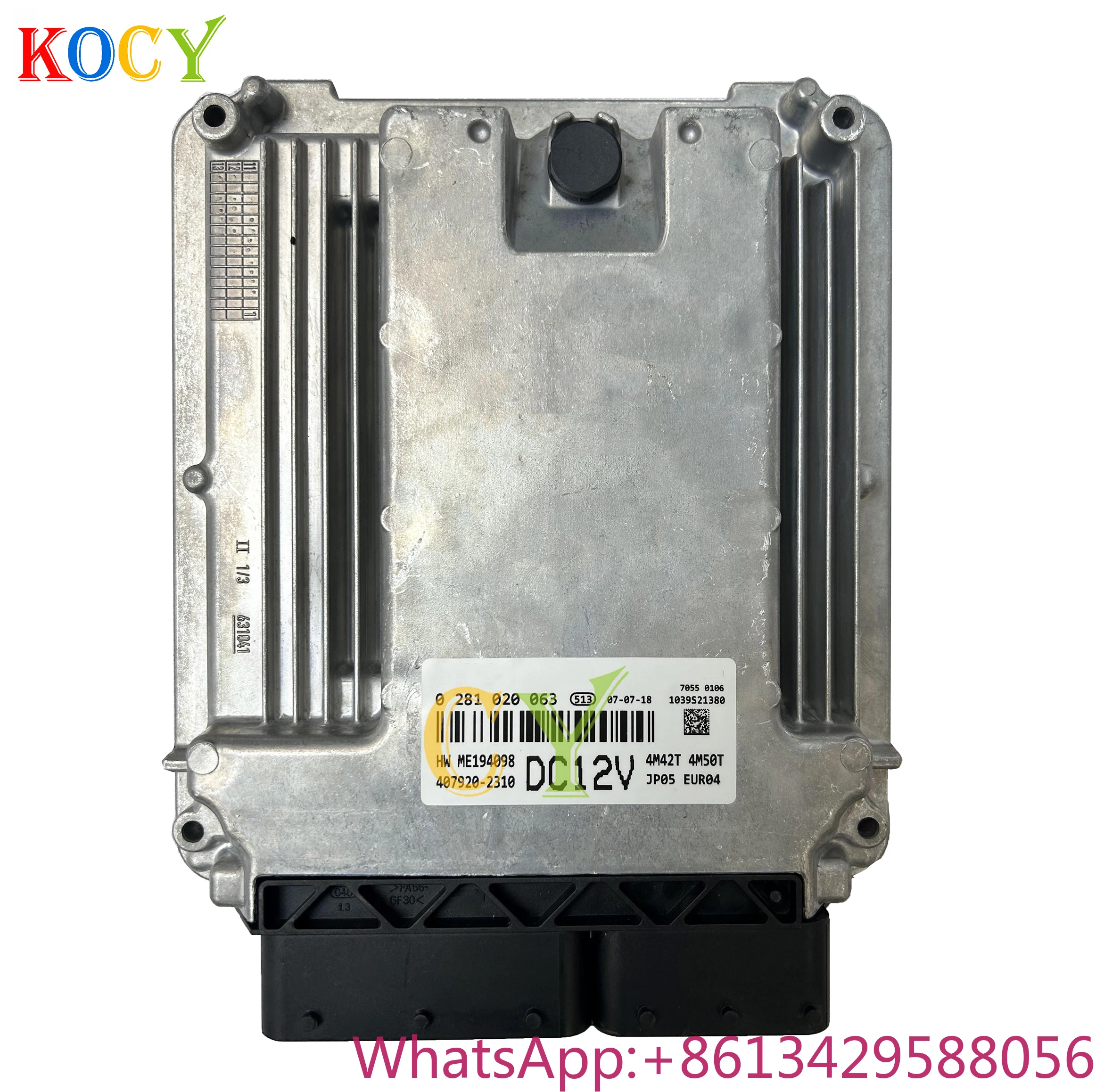 

0281020063 DC12V ME194098 407920-2310 4M42T 4M50T JP05 EUR04 ECU 0 281 020 063 for MITSUBISHI Electronic Control Unit Module