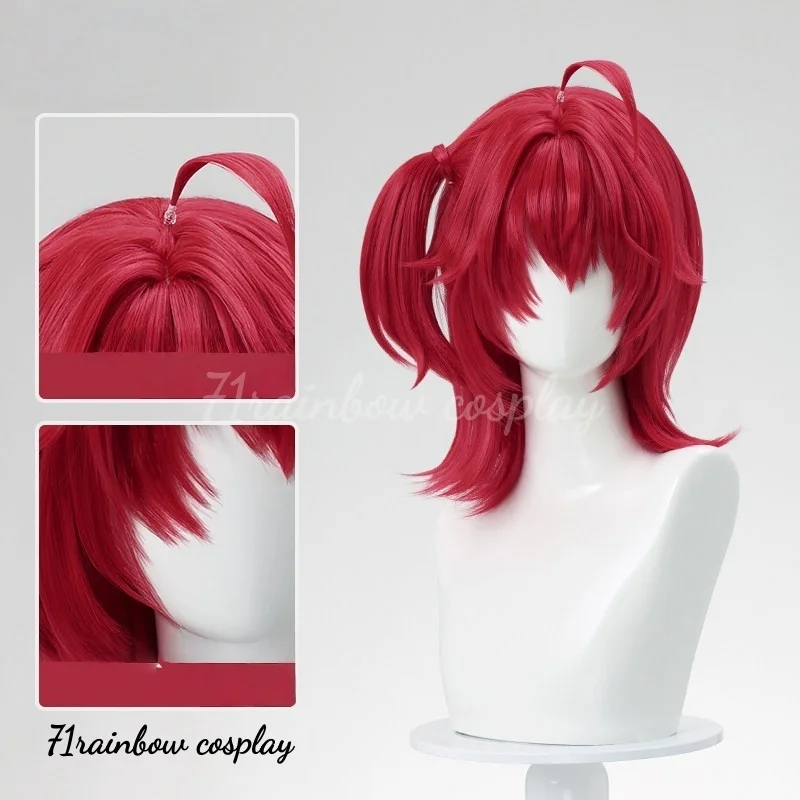 Arknights Exusiai the New Covenant Cosplay Wig Game Cosplay Hair Wigs