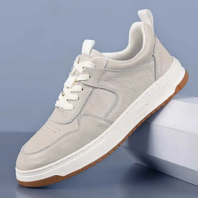 

Lace-up Platformed Man Shoes Hiking Trails Brown Sneakers Man Sport Technologies To Play High Quality Newest Dropship