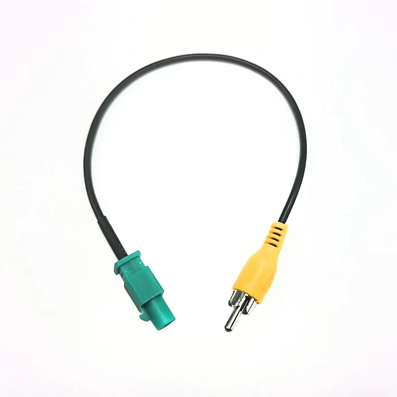 

For Mercedes-Benz Rear View Camera Adapter Cable Fakra to RCA Connector Reversing Line Car Rear Sight Conversion Wire
