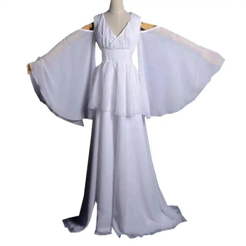 2025 Saint Seiya la lona perdida Sasha Athena disfraz Cosplay vestido de Halloween uniforme traje hecho a medida