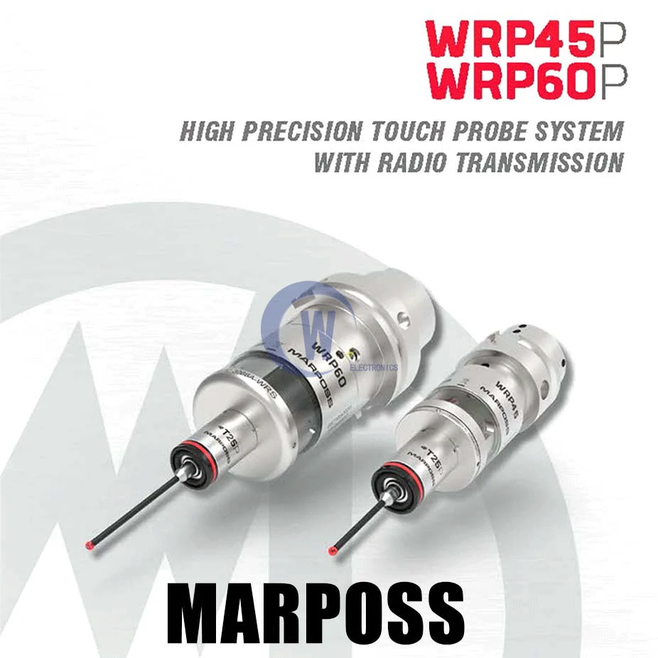 Marposs WRP45/60 High Precision Touch Probe System With Radio Transmission For High Accuracy 5Axis Machining Center And Milling