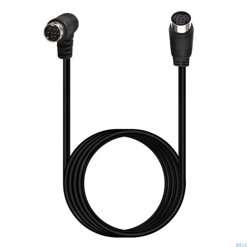 R91A 9PIN S-Video Mini DIN ADAPTER Extension Table Wire 9 игл усиливает сигнал