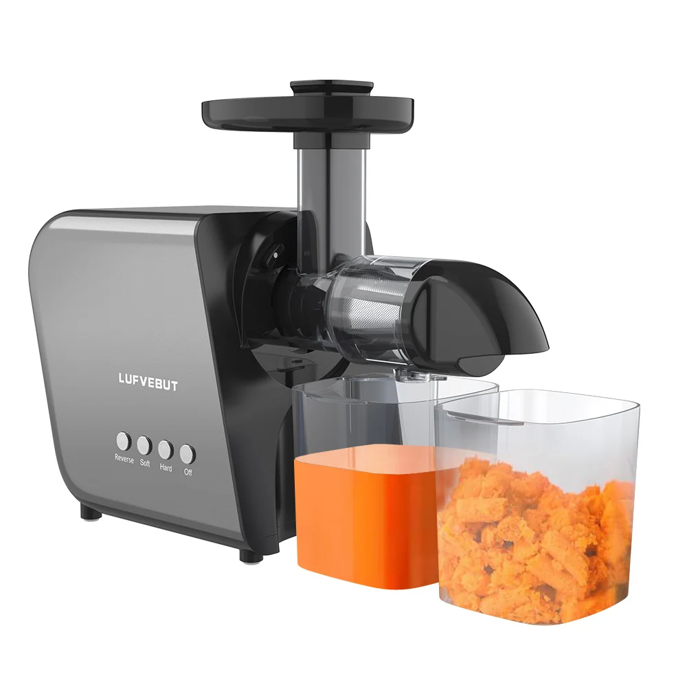 

LUFVEBUT Fast 3-day Shipping Masticating Juicer Slow Juicer Extractor Anti-drip Mouth for Nutrient Fruit and Vegetable Juice