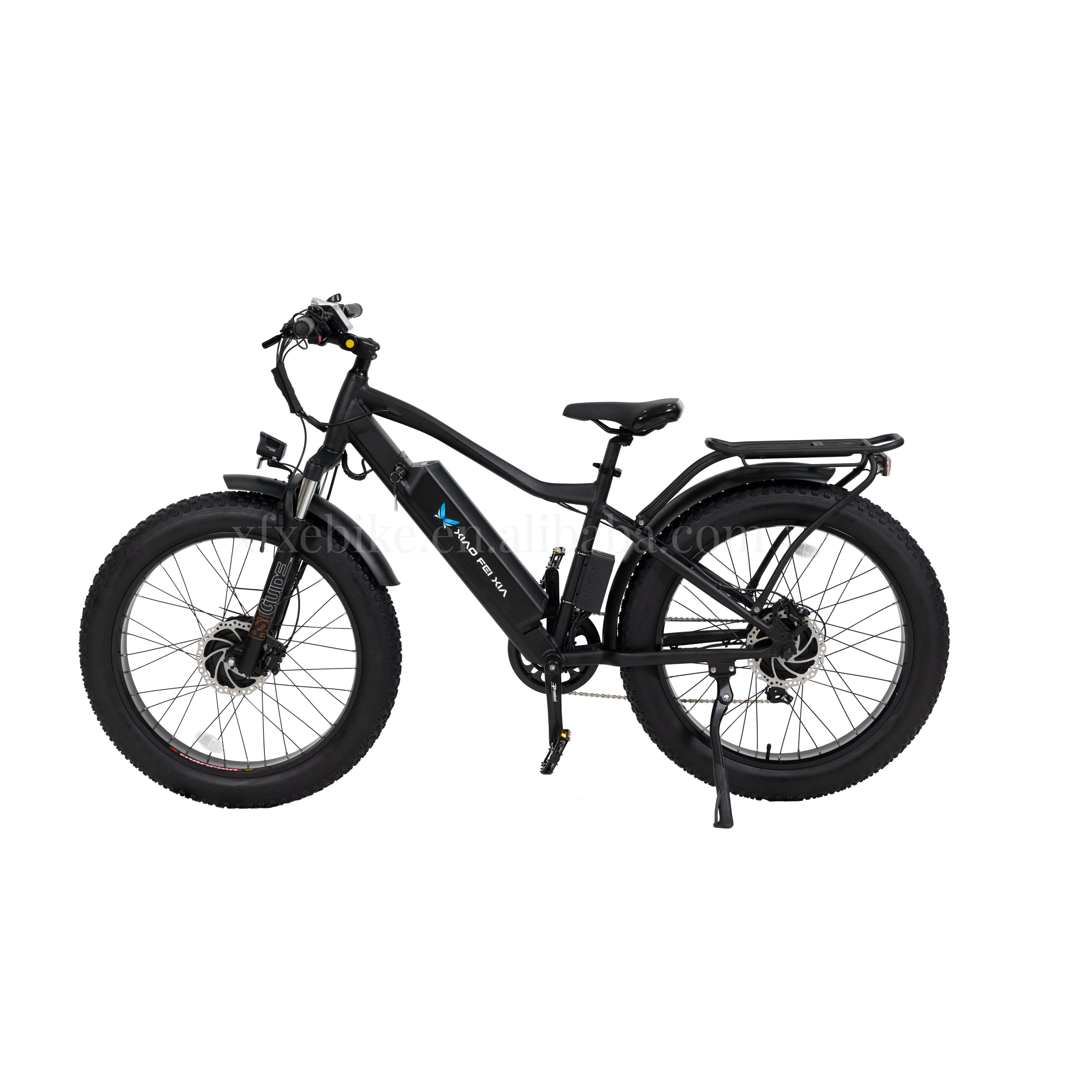 

Быстрая доставка AWD 26-дюймовый горный электронный велосипед 48 В спереди 750 Вт сзади 1000 Вт электрический велосипед с толстыми шинами