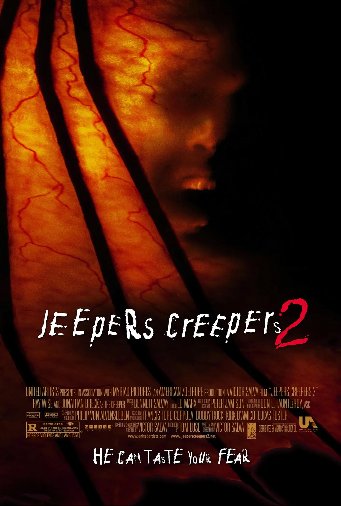 Movie Jeepers Creepers poster Wall Sticker Home Decor Bar Cafe Art Painting - view 5