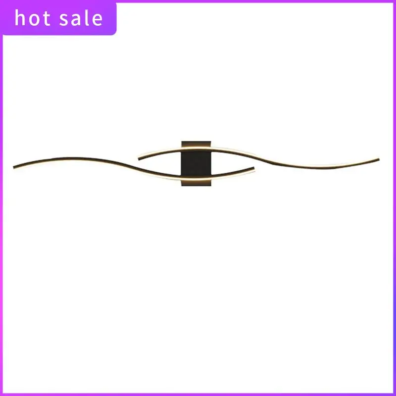 

1Set Luxury Minimalist Strip Wall Lamp Bedside Modern Minimalist Background Wall Light
