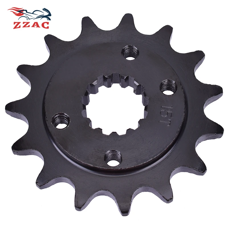 

520 15T Motorcycle Front Sprocket For Suzuki RG400 EW 520 Chain Conversion HK31A 1987 SV400