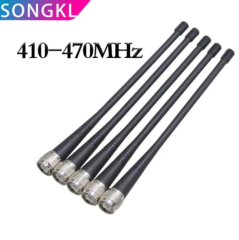 Soft Whip Rod TNC Port Antenna For Trimble R6 R8 GPS Survey 410-470MHZ High Frequency Surveying Instruments 4dbi High gain