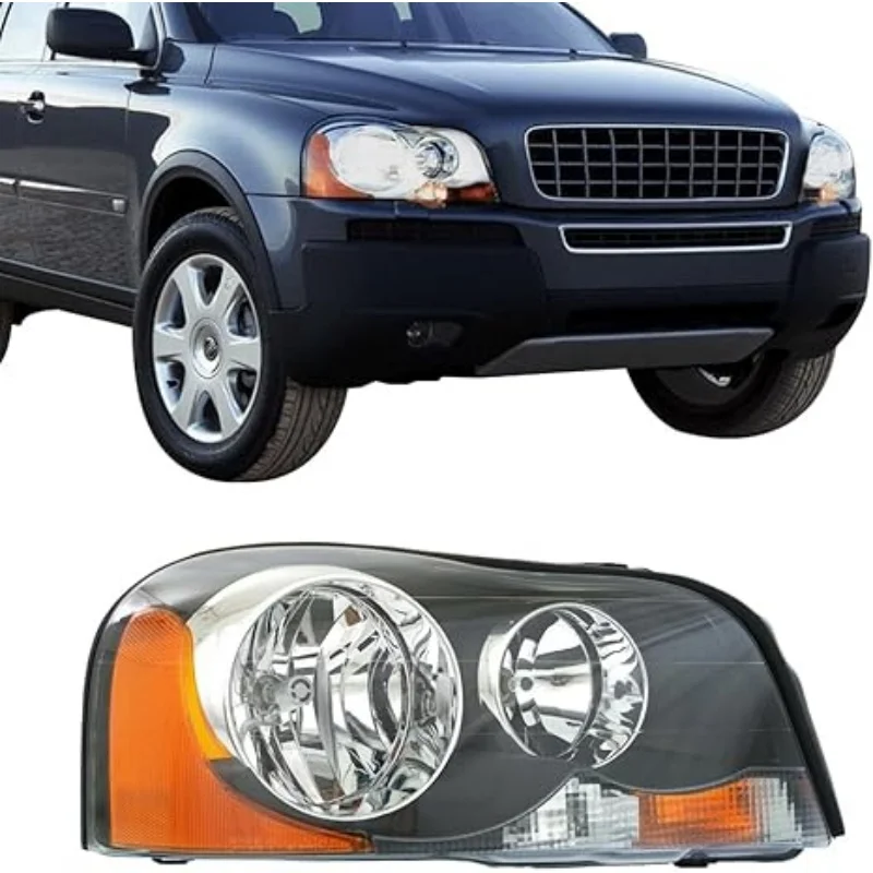 

STLFLeft Side Right Side 312768104 Car Headlights for Volvos XC90 2003 2004 2005 2006 2007 2008 2009 2010 2011 2012 2013 2014