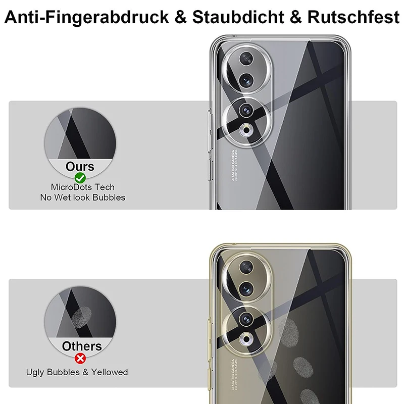 Ultra Thin Transparent Silicone Soft Case For Huawei Honor 50 60 80 Se 70 Gt 90 Lite Pro X30i X40i X50i X7 X7a X8 X8a X9a Bumper