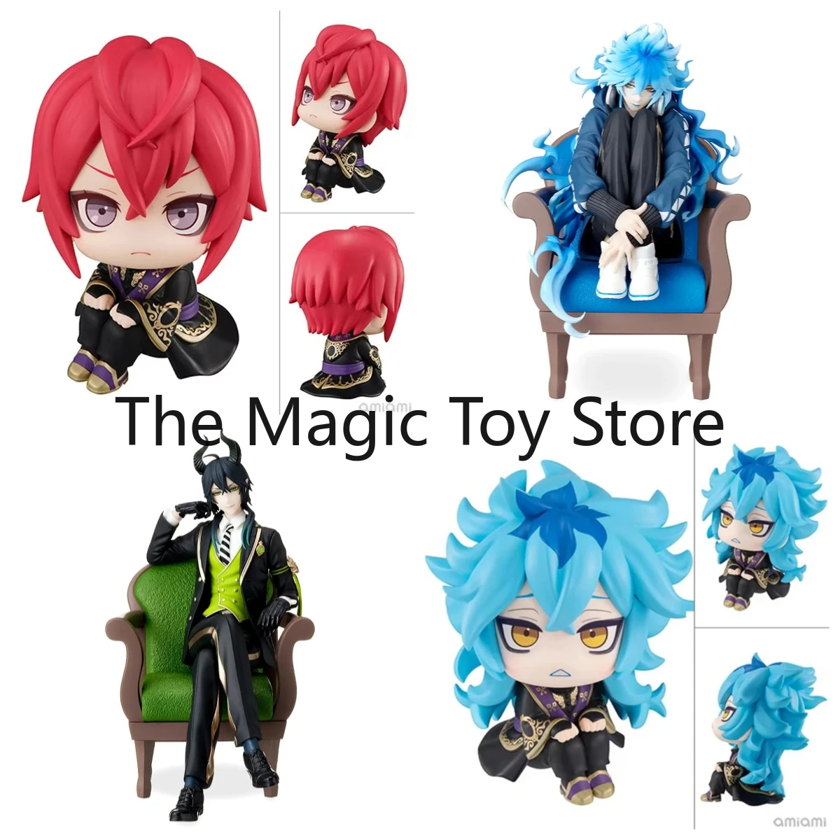 Figura Coleccionable Original SEGA Twisted Wonderland Idia Shroud Chair, Premio de MH Look Up: Ridel, Azur y Leonar, Modelo Coleccionable de Regalo