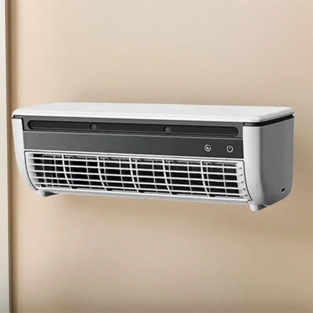 Wall-Mounted Air Cooling Fan 3 Speeds Electric Fan Rechargeable for Home Kitchen Bedroom Office