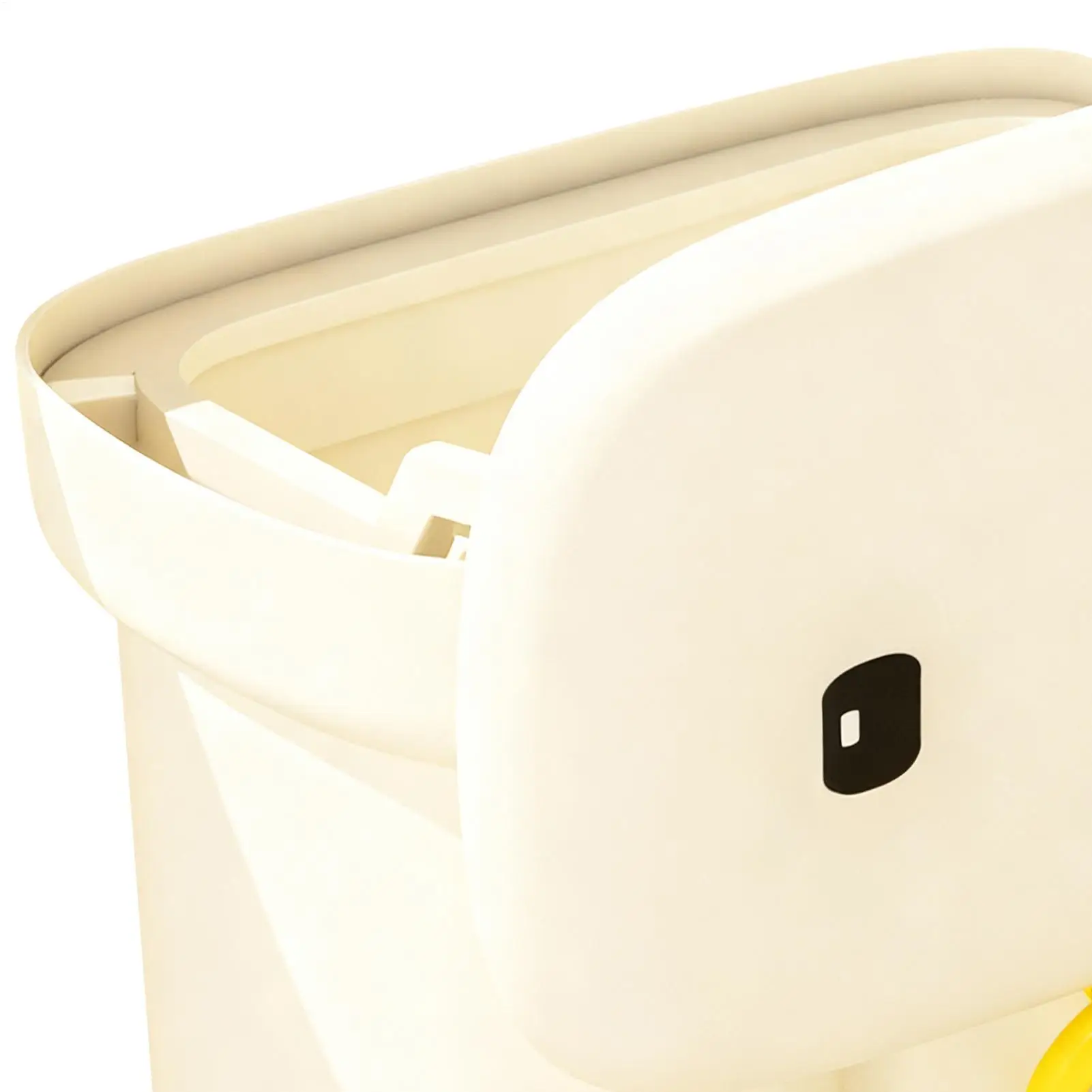 Kitchen Garbage Can Wall Mount Garbage Basket With Lid Food Waste Bin For Countertop For Dorm Cabinet Cupboard Countertop