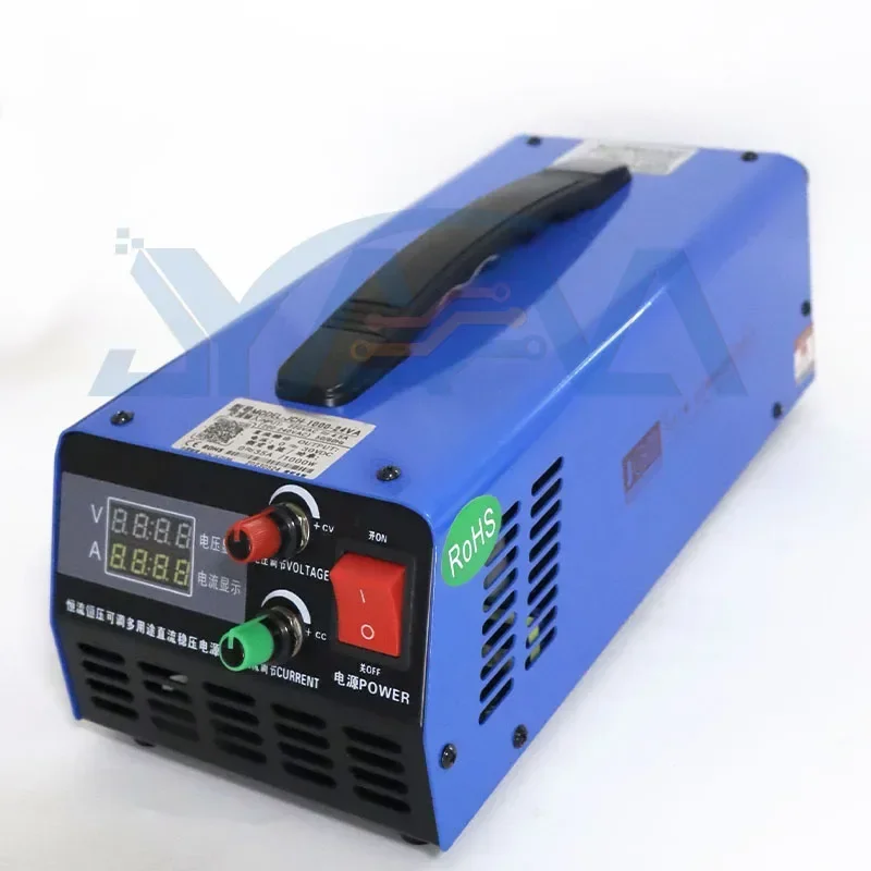 JYAAA Power Supply 1000W 12V 24V 48V 60V 72V 100V 120V 70A 35A 28A 21A 17A 12.5A 9A adjust voltage and current charger