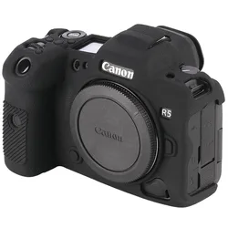 SETTO R5 R6 Silicone Cover Rubber Silicone Camera Case Cover Skin for Canon EOS R5 R6 R6II R5II R5 Mark II