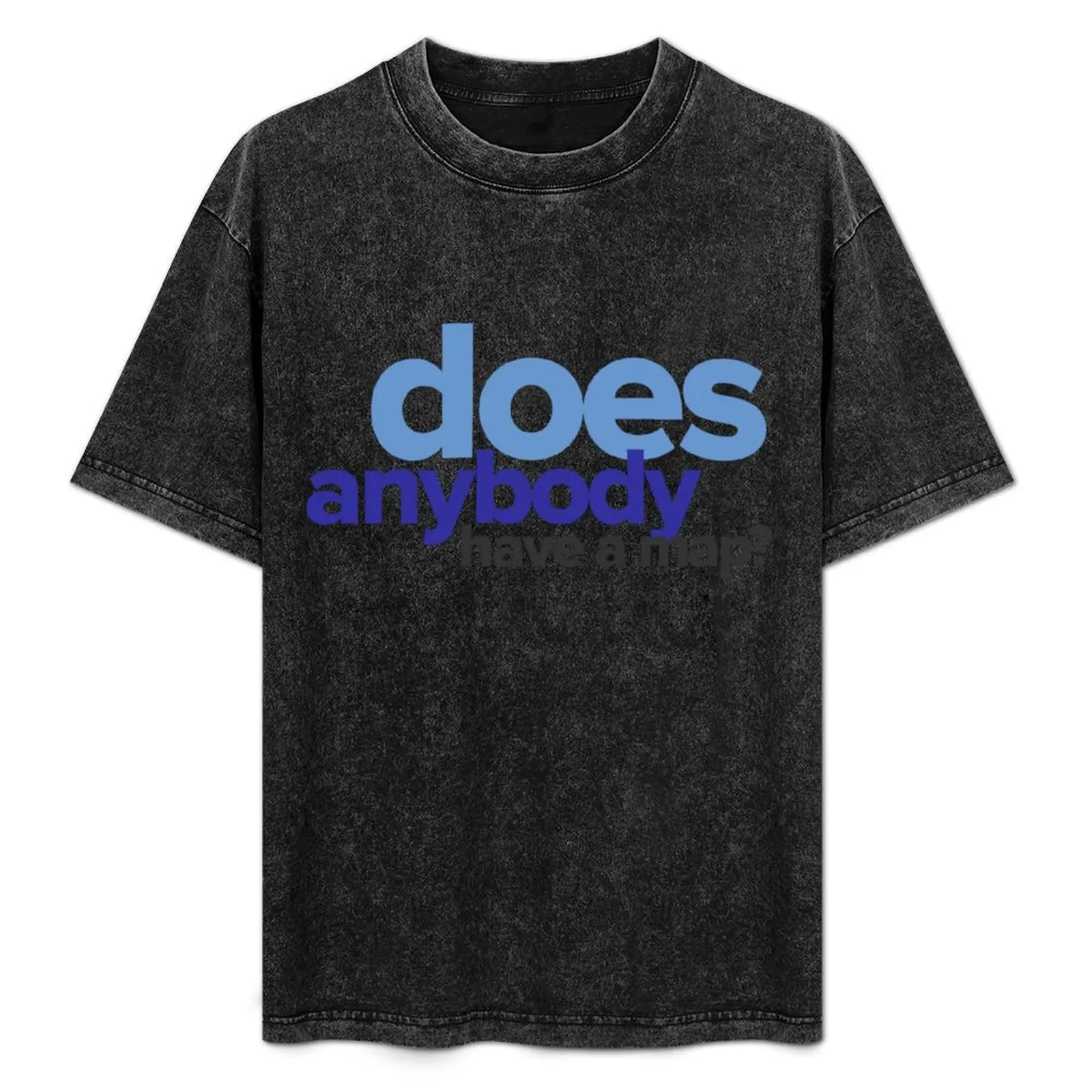 does anybody have a map? T-Shirt Basic Solid Color Casual Tee Shirt