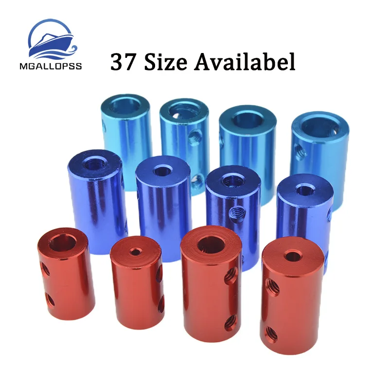 

37 Size Availabel Rc Boat Drive Shaft Connector 2/2.3/3/3.17/4/5/6/6.35/7/8/10mm Motor Shaft Coupling 1pc for RC Boat Car